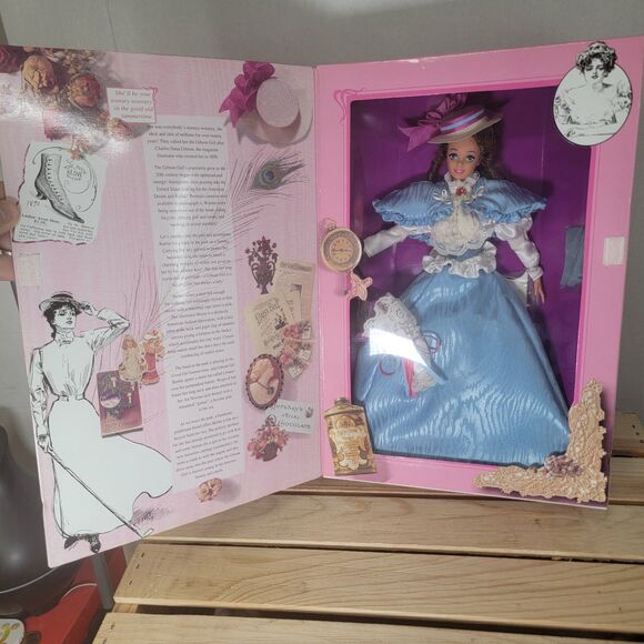 VINTAGE 1993 Barbie The Great Eras Collection: Gibson Girl - NRFB - Picture 2 of 10